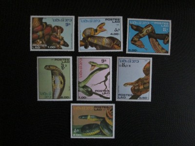 LAOS SERIE MNH=76 foto