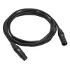 Cablu Audio XLR Tata-Mama, 3m, 6mm, Profesional, Microfon, Mixer, Boxe, Studio