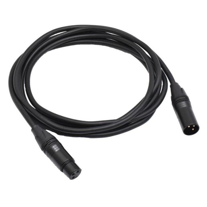 Cablu Audio XLR Tata-XLR Mama Prof - 6mm/3m
