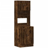 Cumpara ieftin Dulap de bucatarie stejar fumuriu, 60x50x180 cm, lemn prelucrat