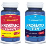 Pachet Prostato Curcumin 95 60cps + Prostato Stem 60cps (50% reducere la al doilea produs)