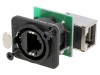 Adaptor Soclu etherCON 8p8c Cat5e Aurit