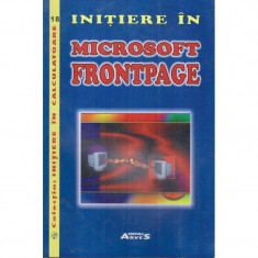 Initiere in Microsoft Frontpage foto