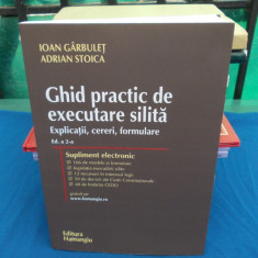 IOAN GARBULET - GHID PRACTIC DE EXECUTARE SILITA , EXPLICATII , ED. A 2-A , 2010