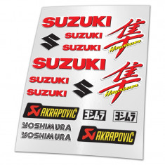 Set Stickere Suzuki Hayabusa STKM034 foto