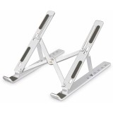 Suport pentru Laptop, Flippy, Suport Portabil Pliabil, Universal Reglabil Suspendat pentru Tableta, din Aliaj si ABS, 100-160 mm, 26 x 19 x 16 cm, Sil