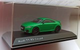 Macheta Audi TT RS MK3 Coupe 2016 (Type FV/8S) verde - iScale 1/43