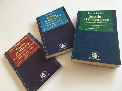 ISTORIA GRECIEI ANTICE VOL.1-3. DE LA GRECIA PRECLASICA- PANA LA MOARTEA LUI ALEXANDRU. EDITURA TEORA 1998, SERIA UNIVERSITAS- ANNALES foto
