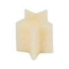 Lumanare parfumata Vanilie, forma Stea, 7x7.5 cm, ATU-083478, Oem