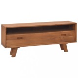 Cumpara ieftin Comodă TV, 110x30x45, lemn masiv de tec