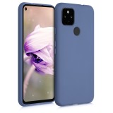 Husa pentru Google Pixel 4a 5G, Silicon, Albastru, 51727.168, Carcasa, Kwmobile