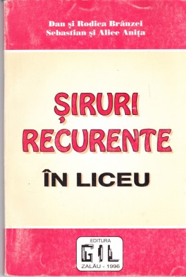 AS - DAN SI RODICA BRANZEI - SIRURI RECURENTE IN LICEU foto
