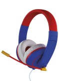 Casti Cu Fir Gioteck Xh-100s Albastru/rosu Pentru Nsw NSW