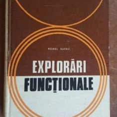 Explorari functionale- Romel Barbu