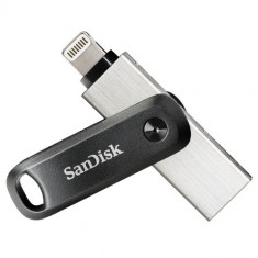 Memorie USB Sandisk iXpand 128GB USB 3.0 Grey foto