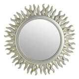 Oglinda perete Silver Gold Sun 53 cm