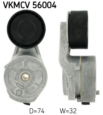 SKF VKMCV 56004 rola intinzator,curea transmisie