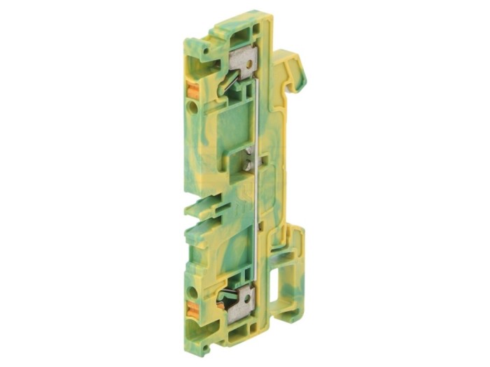 Conector șine 2,5mm2, 2 borne