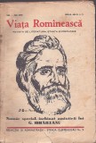 C9031N Viața Rom&icirc;nească, număr special &icirc;nchinat amintirii lui Garabet Ibrăileanu, 4-5/1936