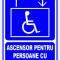 indicator ascensor pentru persoane cu dizabilitati