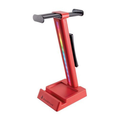 SUREFIRE Vinson N1 Dual balance Gaming RGB Headset Stand Red foto