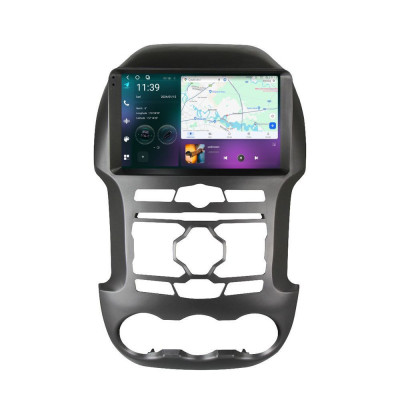 Navigatie dedicata cu Android Ford Ranger 2011 - 2015, 12GB RAM, Radio GPS Dual foto