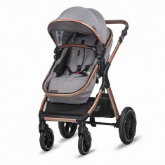 Carucior transformabil 3 in 1 Coccolle Melora Moonlit grey