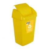 Cos gunoi pt reciclare eco 35 l, galben