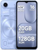 Telefon Mobil invens AIR1, Albastru, 4G LTE, 6.56, HD+ LCD, Android 16, 20GB RAM (4GB + 16GB extensibili), 128GB ROM, Unisoc T310 Quad-Core, 5000mAh,