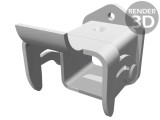 Carcasă pentru conectori HDC Han A/EMC dimensiune 3A