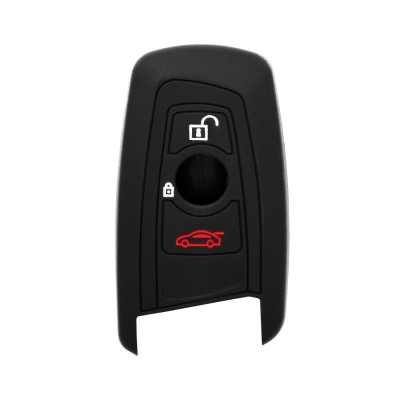 Husa pentru cheie BMW X3, X4 - Techsuit Car Key Case (1004.02) - Black foto