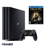 Consola Sony Playstation 4 Pro Ps4 1tb + Controller + Deus Ex: Mankind Divided PlayStation 4, Second-Hand
