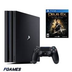 Consola Sony Playstation 4 Pro Ps4 1tb + Controller + Deus Ex: Mankind Divided PlayStation 4, Second-Hand