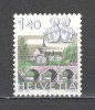 Elvetia.1986 Zodiac si vederi DH.127, Nestampilat