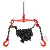 Lant de ancorare pentru utilaje grele cu clichet, 4T, 6 m, zale 8 mm