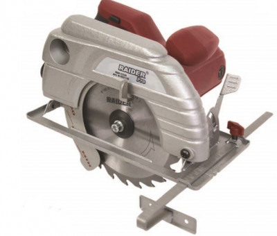 Fierastrau circular de mana 1350 W 190 mm Raider Power Tools foto