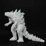 Godzilla Articulat 3D, de pictat - 17 cm