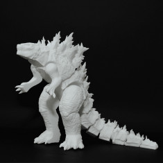 Godzilla Articulat 3D, de pictat - 17 cm