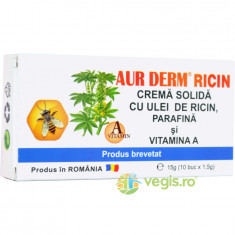 Aur Derm Supozitoare Cu Ulei de Ricin 1.5g x10buc