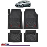 Covorase Auto TeamCar&reg; Tip Tavita Compatibile Mazda Premacy Generatia II (2005&ndash;2010) Negru Material Rezistent, Cauciuc
