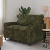 vidaXL Canapea Verde 126 x 81 x 87,5 cm Poliester 42028829