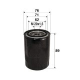 Filtru ulei Alpine V6; Aro 2244; Chevrolet Epica; Citroen Ax; DAF 400 Serie; Daihatsu Hijet; Fiat Ducato; Fso Polonez II; Geo Tracker; Hyundai