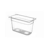 Tava Hendi Gastronorm GN 1/4 100 mm 2.8 lt,&nbsp;&nbsp;TRITAN free BPA, rezistenta la temperatura&nbsp;-40 gr. Celsius/ 90 gr. Celsius