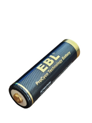 Acumulator Profesional AA, HR6, 2800 mAh, Ni-Mh, 1.2V, preincarcat, EBL foto