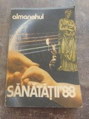 Almanahul sanatatii 1988