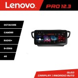 Navigatie dedicata Hyundai Ioniq 2016-2020 Lenovo PRO 12.3 QLED 8GB RAM 256GB Stocare 4G DSP Android CarPlay
