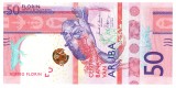 Bancnota Aruba 50 Florin 2019 P-23 UNC, America, Florini Aruba