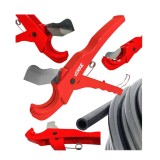 Foarfeca profesionala pentru taiat tevi din plastic, PVC 36 mm, Verke