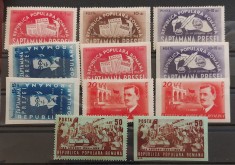 Lot serii Romania 21 MNH foto