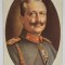 KAISER WILHELM II , PORTRET IN UNIFORMA , CARTE POSTALA , INCEPUTUL SEC. XX